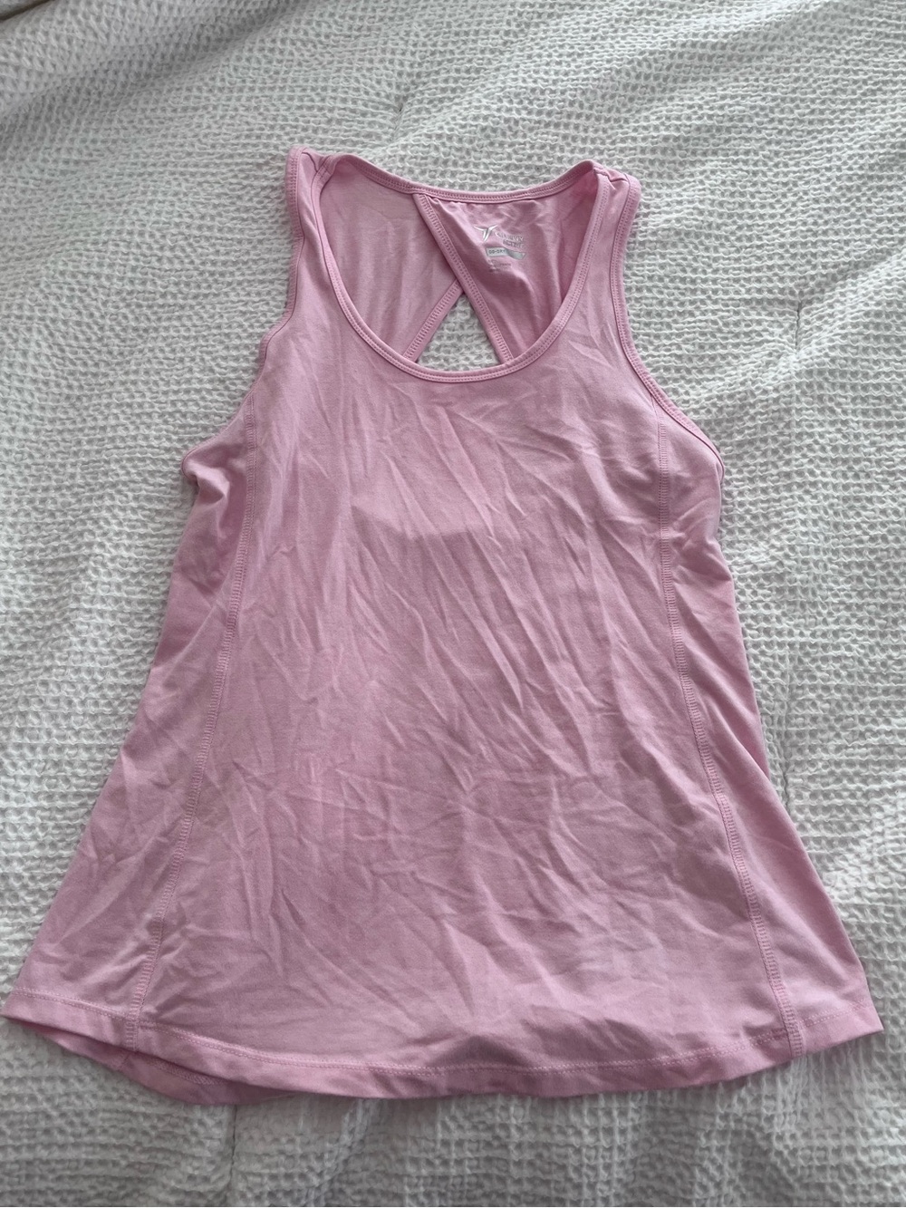 Old Navy Light Pink Racerback Tank Top